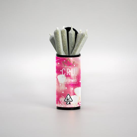 CRU Cannabis - Ace Of Spades (0.5G Pre-Roll 6 pack) - 1