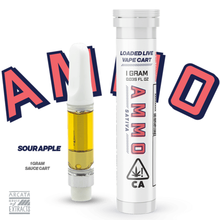 AMMO - Sour Apple - Loaded Live™ Resin Cart (1g) - 1