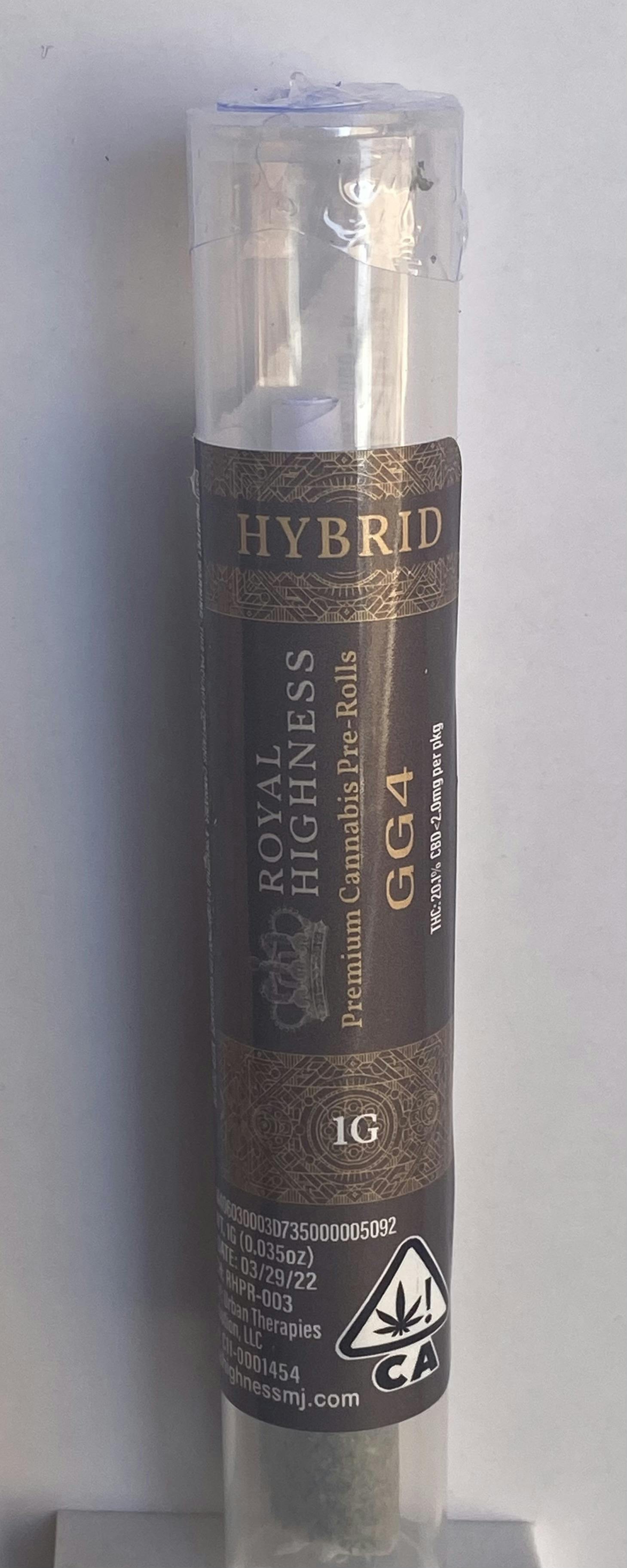 Royal Highness - Royal Highness | Maui Waui 1g preroll - 1