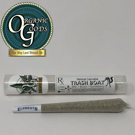 Organic Goods - Trash Boat Pre-Roll - 1