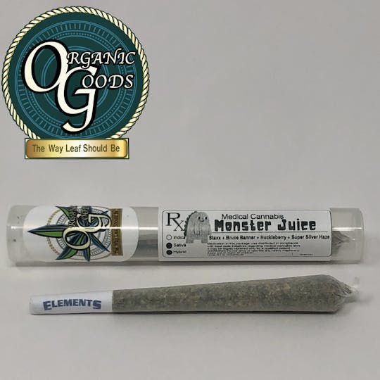 Organic Goods - Monster Juice Pre-Roll - 1