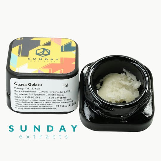 Sunday Extracts - 1g Concentrate Guava Gelato - 1