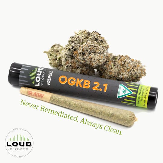 MI Loud Flower Farms - OGKB2.1 PreRoll - 1