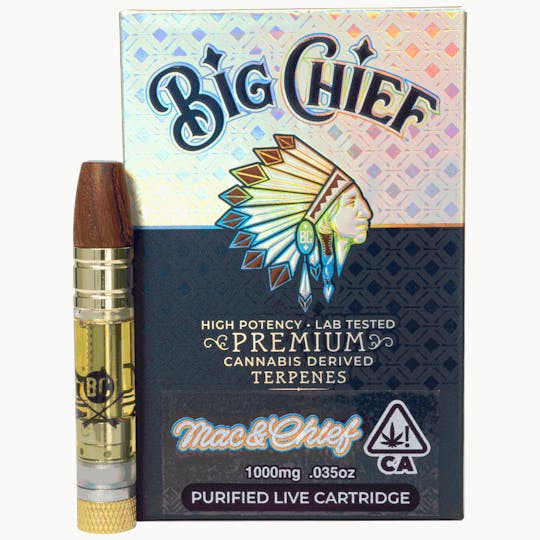 Big Chief - MAC & CHIEF - 1G CDT Cartridge - 1