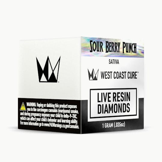 West Coast Cure - Sour Berry Punch Live Resin Diamonds - 1