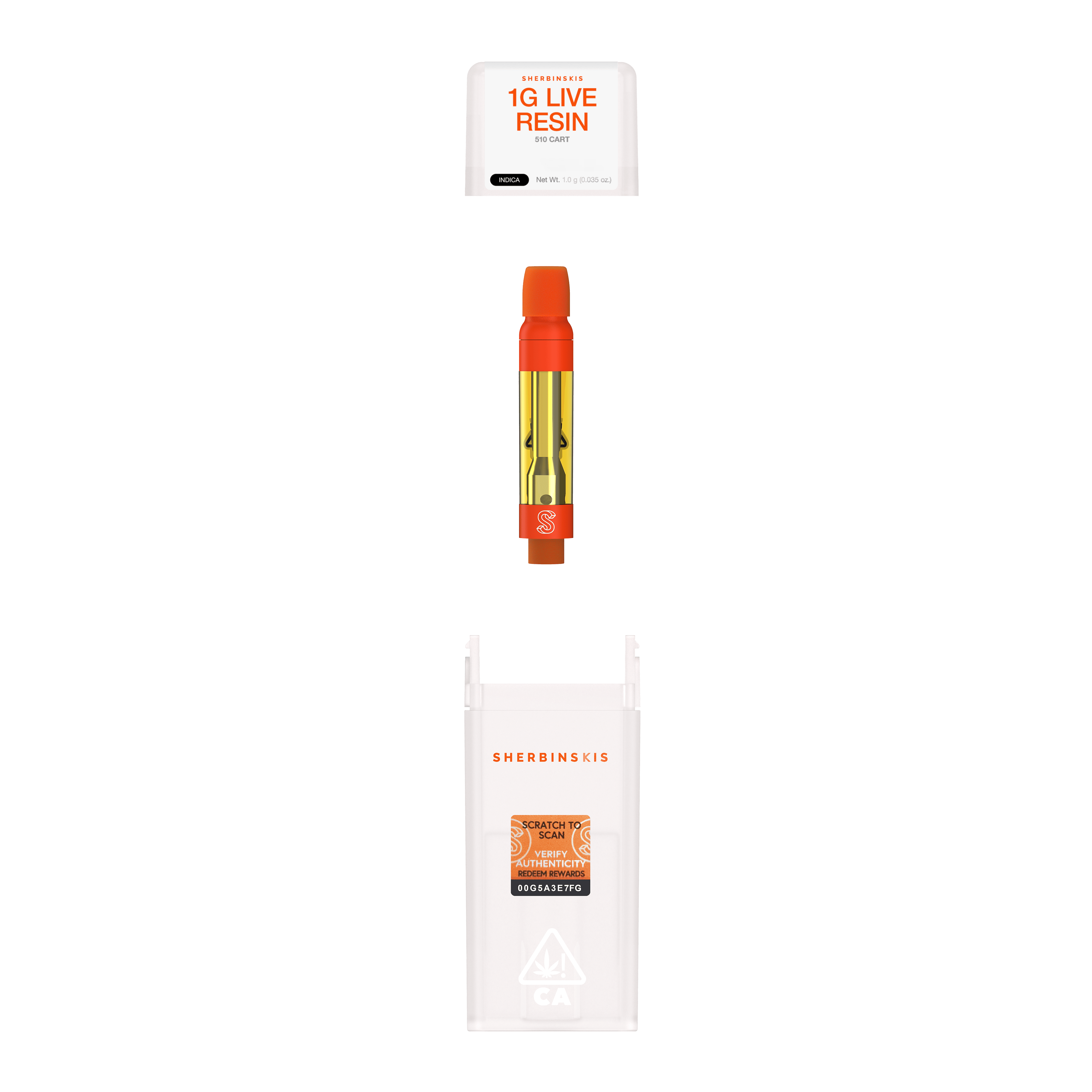 Sherbinskis - Sherbinskis | Acai Berry Gelato | Live Resin Cartridge | 1g - 1