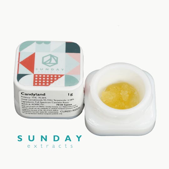 Sunday Extracts - 1g Concentrate Candyland - 1