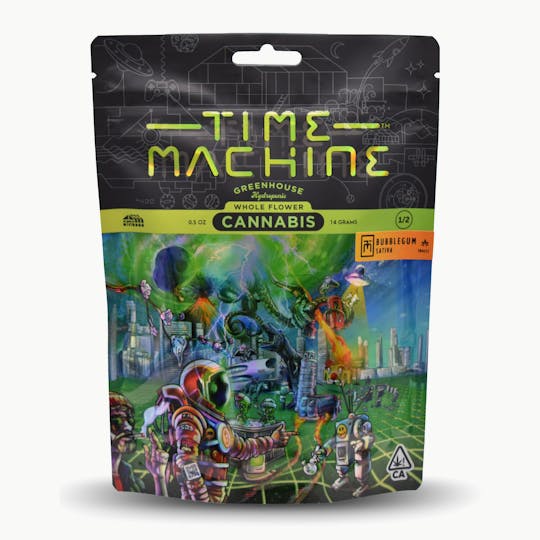 Time Machine - Bubblegum Sativa (14g) - 1