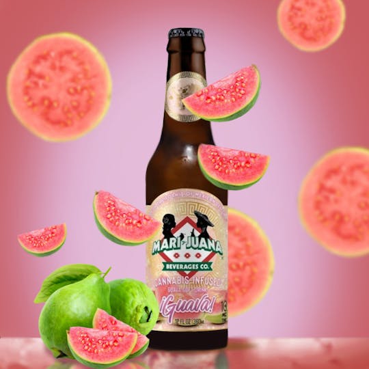 Mari y Juana - Mari y Juana® ¡Guava! 10mg THC - Guava Flavored Carbonated Soft Drink - 1