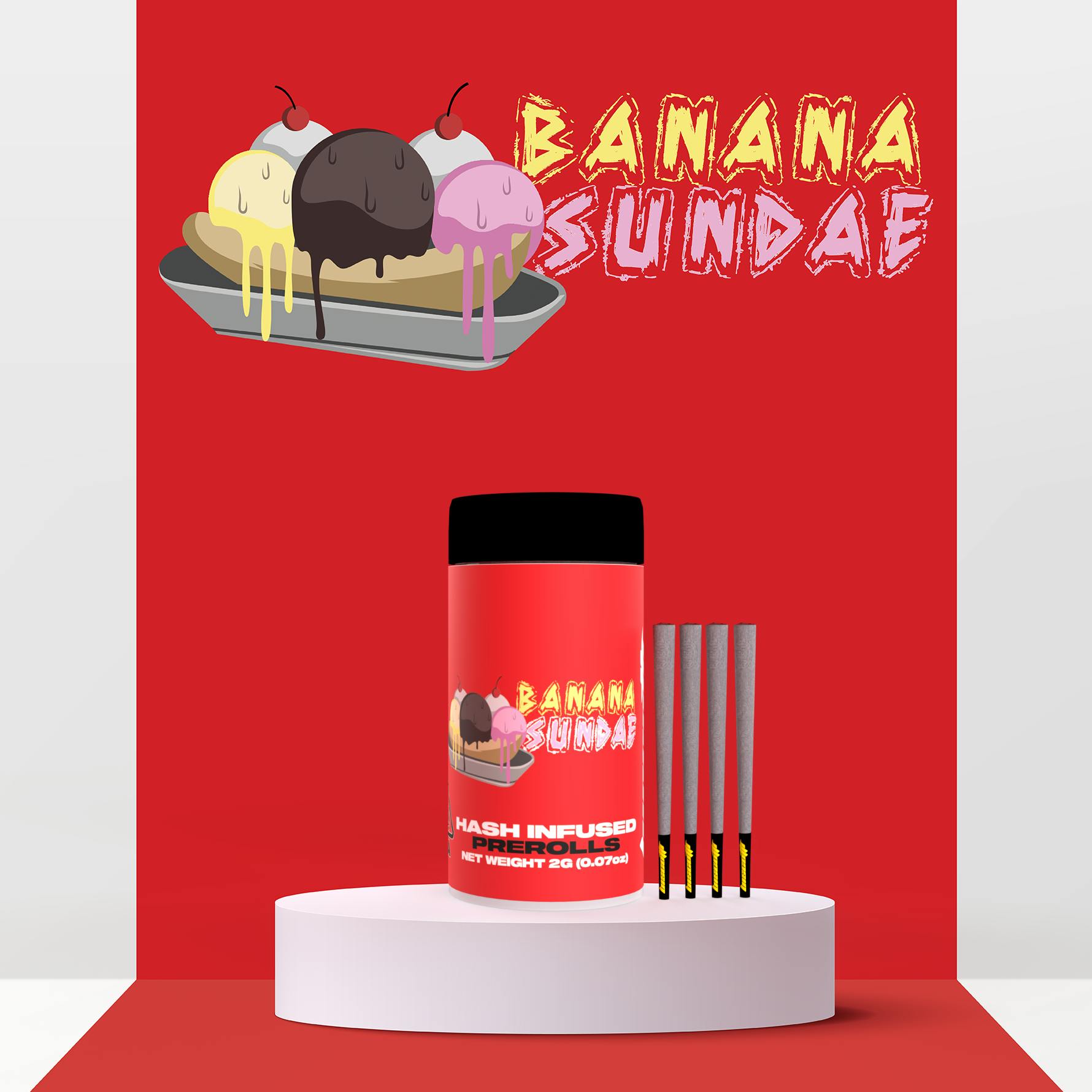 Biscotti - Banana Sundae [2g] - 1