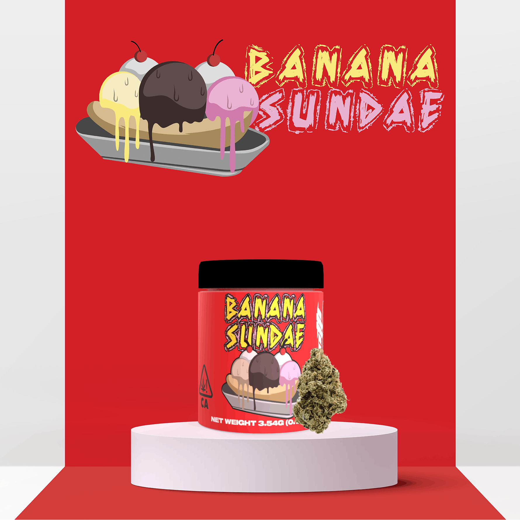 Biscotti - Banana Sundae [3.5g] - 1