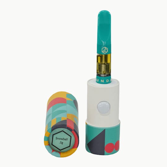 Sunday Extracts - 0.5g Cured Resin Cartridge Snowball - 1