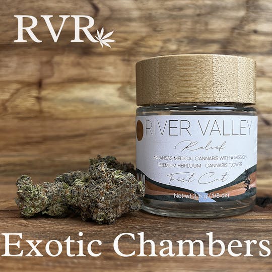 River Valley Relief - Exotic Chambers Indica Hybrid - 1