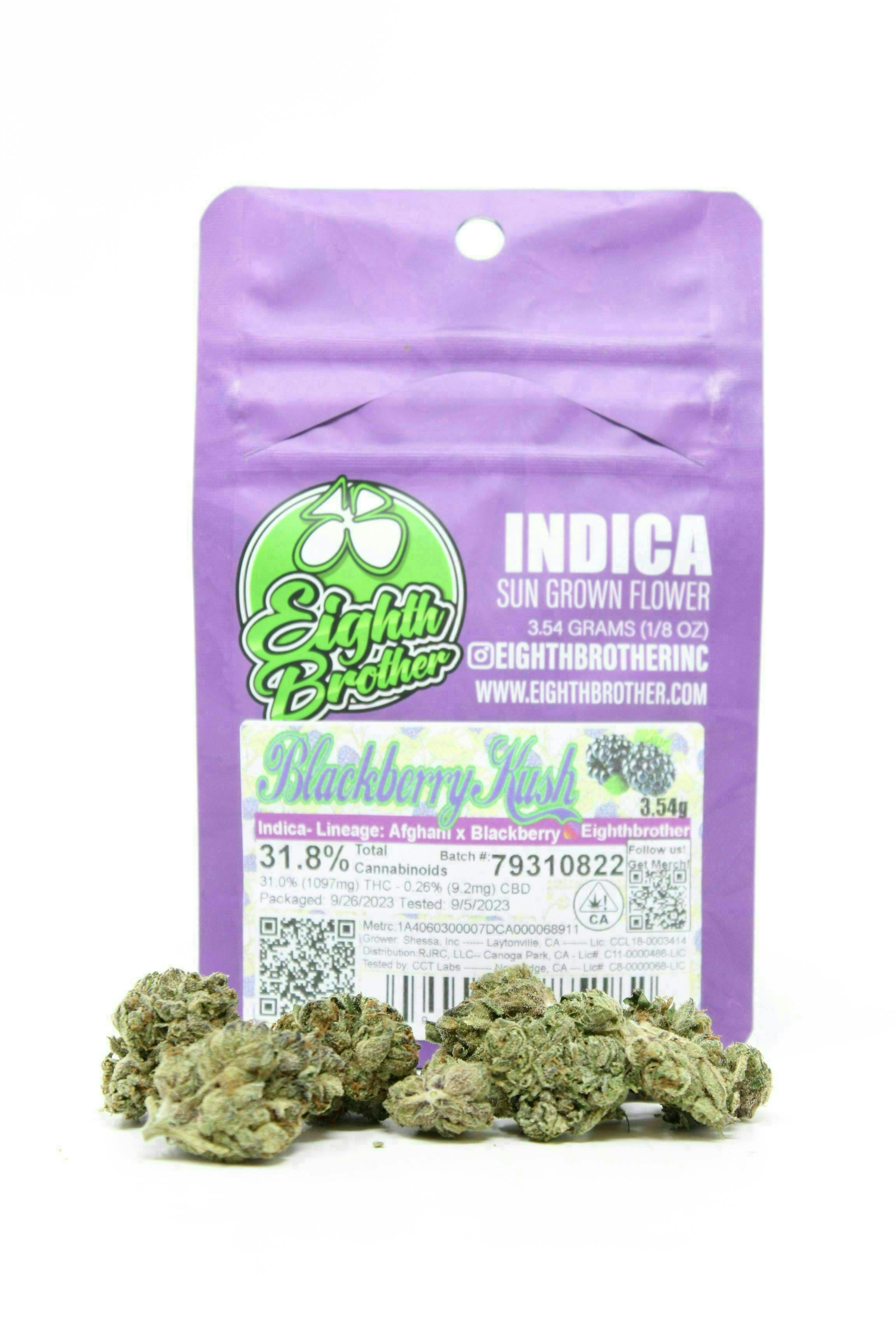 Eighth Brother - Eighth Brother | Blackberry Kush | Flower | 3.54g - 1