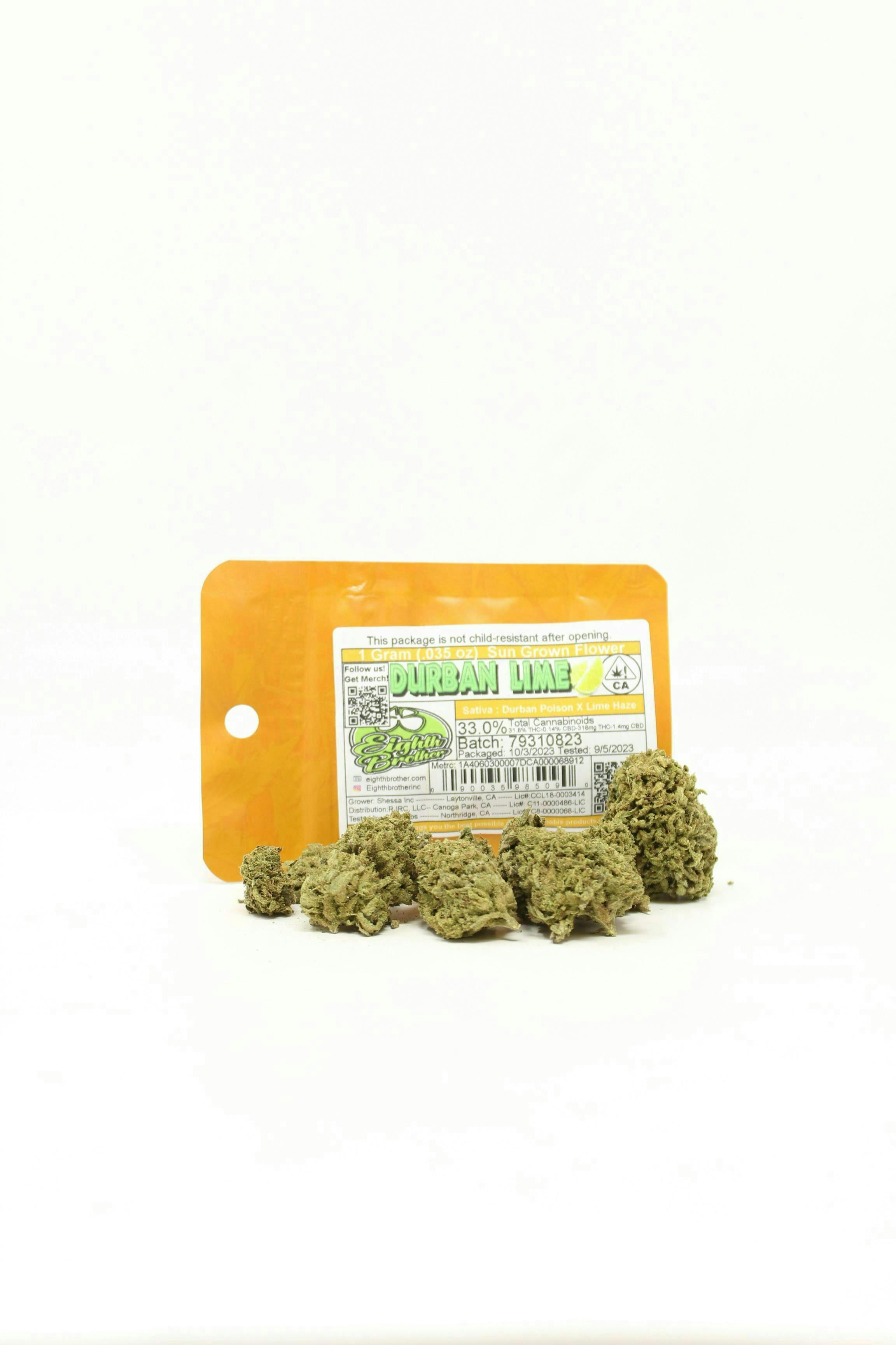 Eighth Brother - Eighth Brother | Durban Lime | Big Buds | 1g - 1