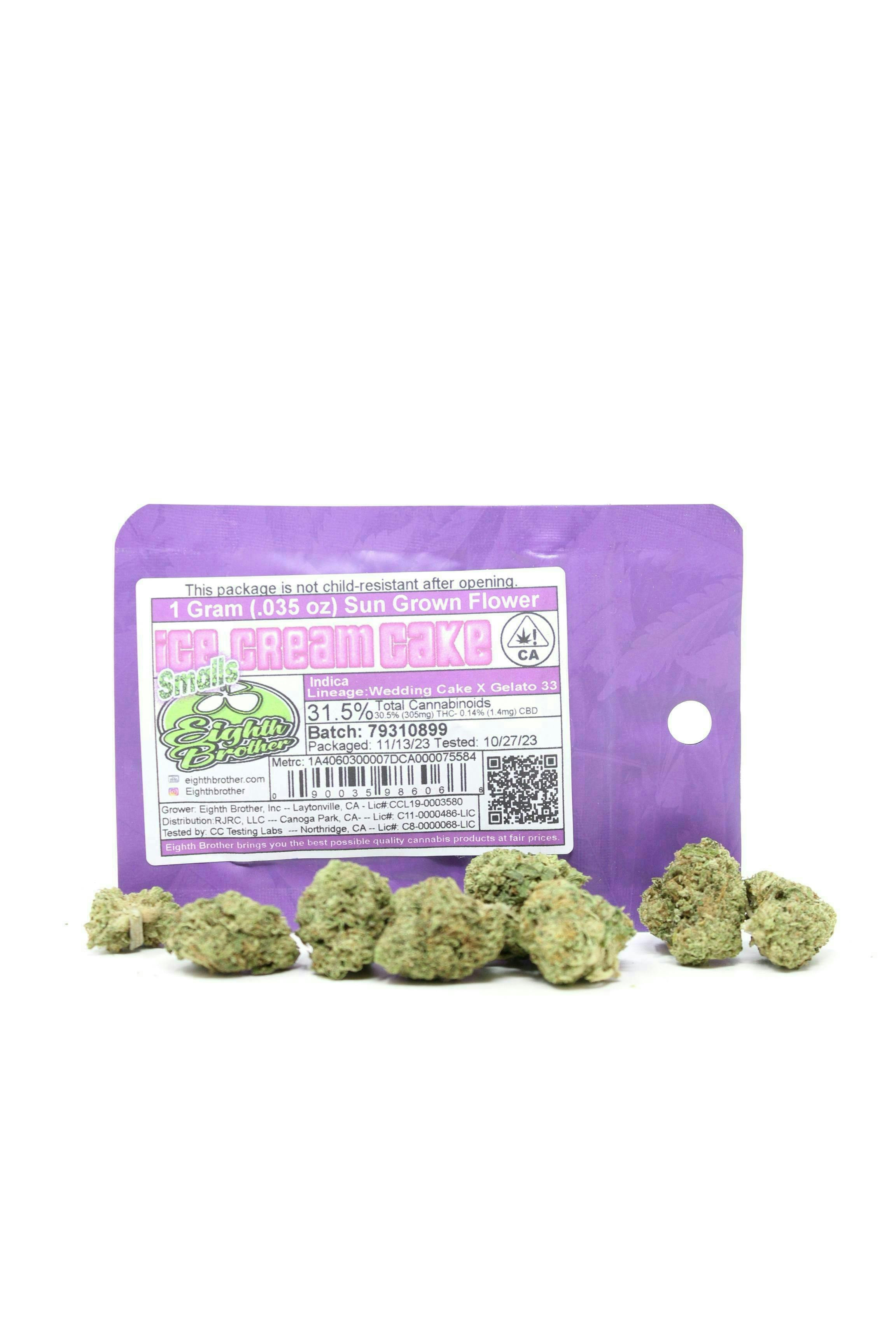 Eighth Brother - Eighth Brother | Ice Cream Cake | Smalls | 1g - 1