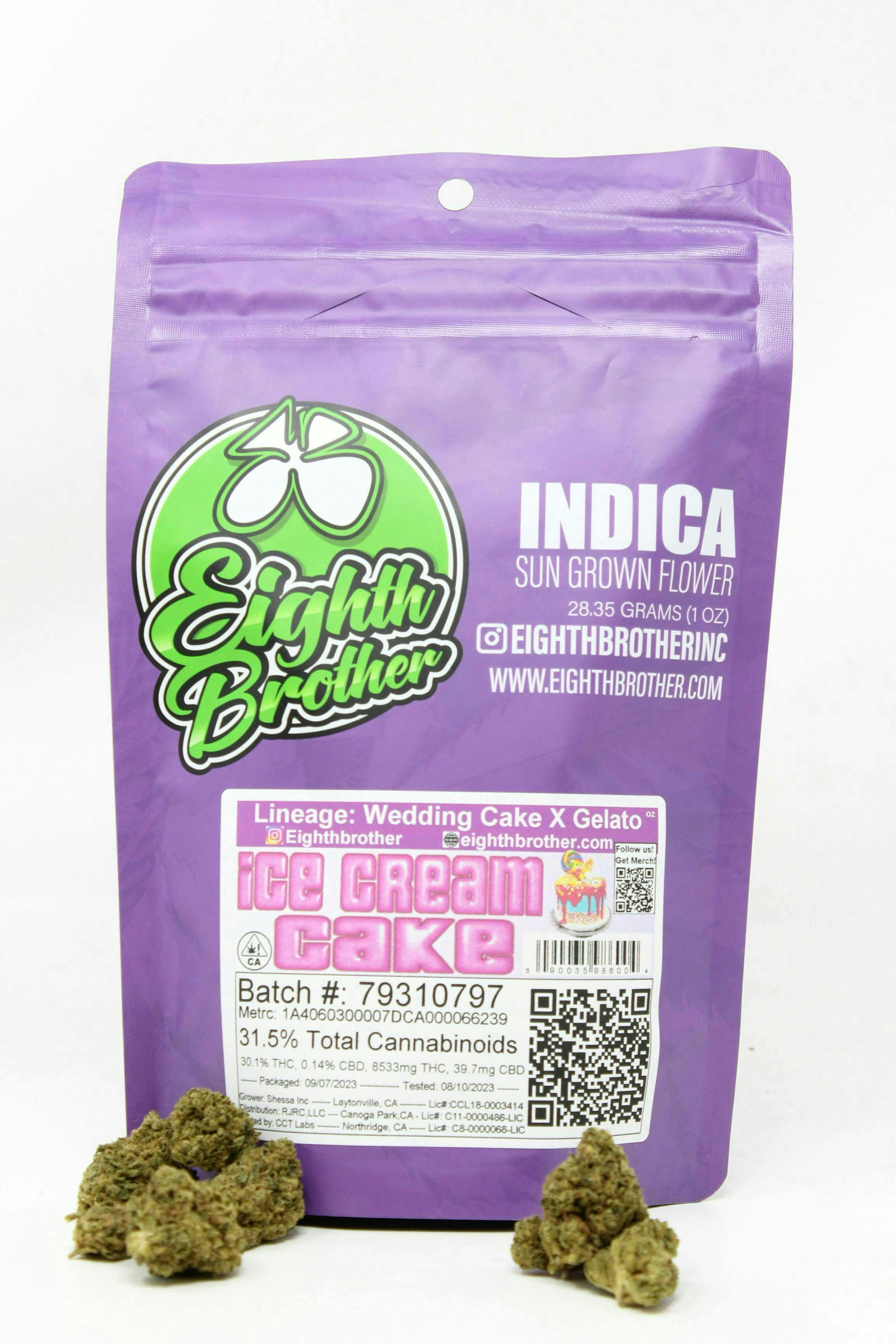 Eighth Brother - Eighth Brother | Ice Cream Cake | Smalls | 28g - 1