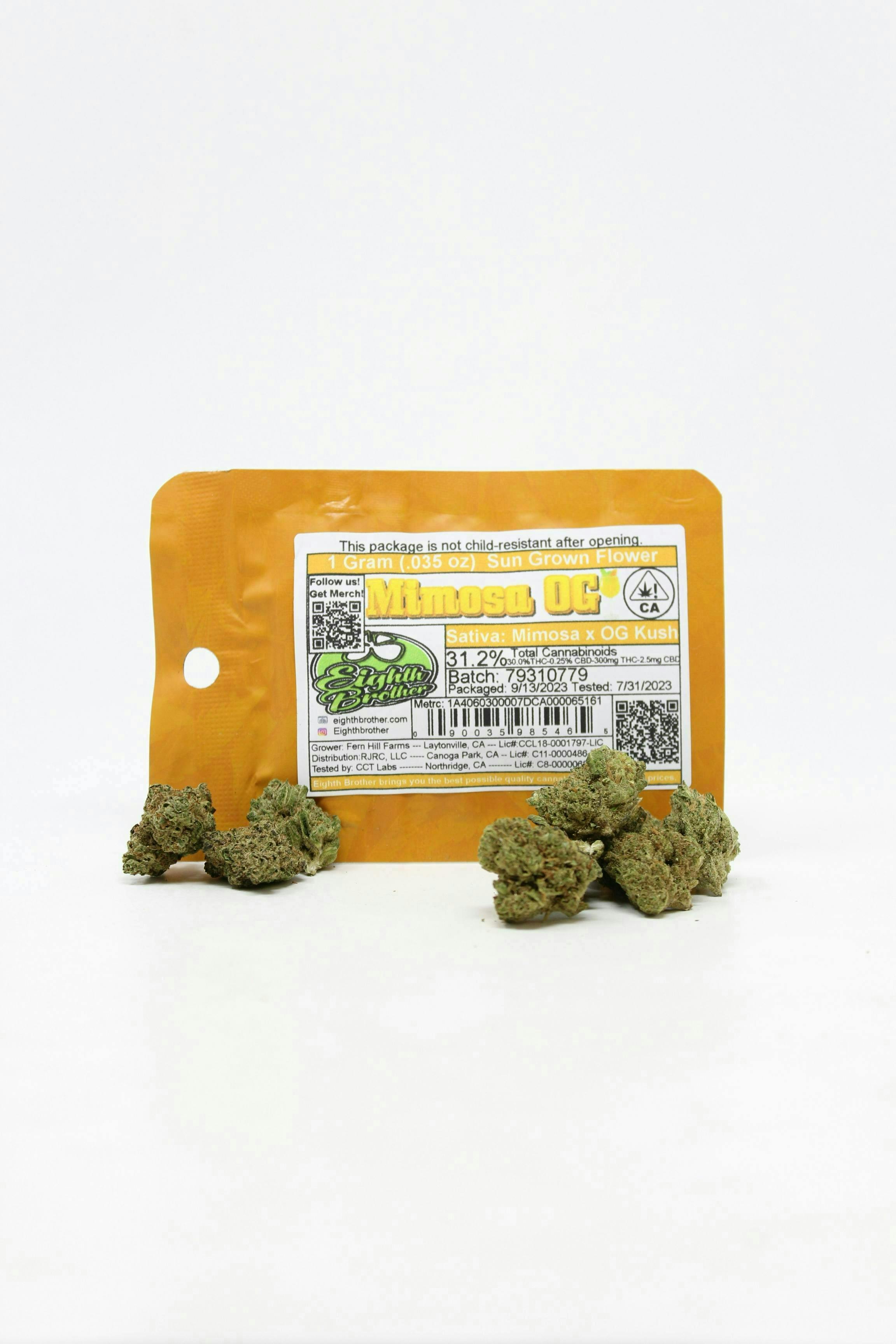 Eighth Brother - Eighth Brother | Mimosa OG | Big Buds | 1g - 1