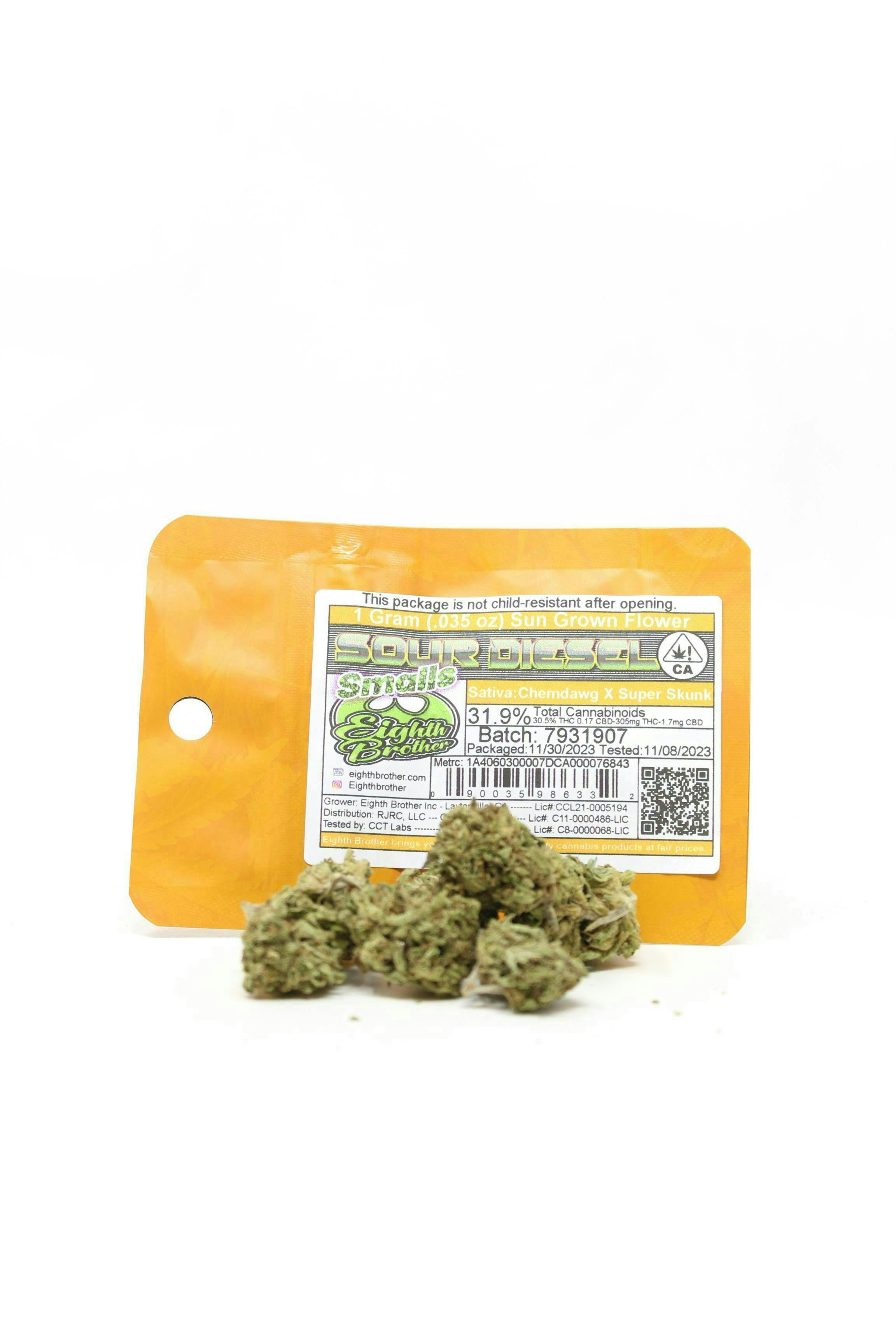 Eighth Brother - Eighth Brother | Sour Diesel | Smalls | 1g - 1