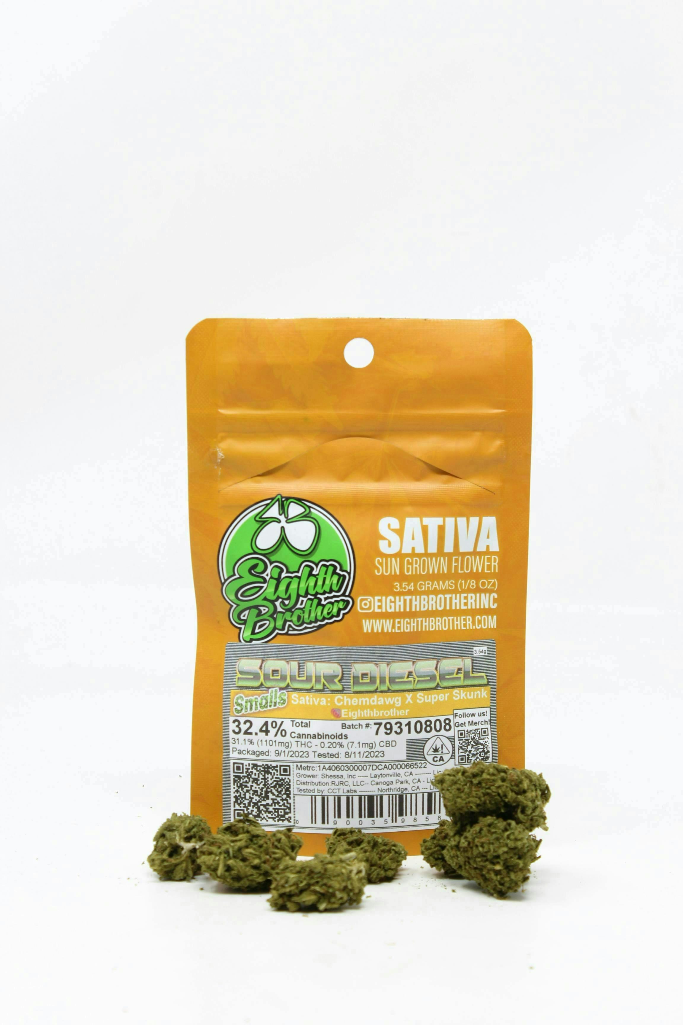 Eighth Brother - Eighth Brother | Sour Diesel | Smalls | 3.54g - 1