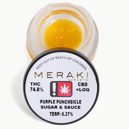 Meraki Gardens - Meraki Gardens | Purple Punchsicle | 1g Sugar & Sauce - 1