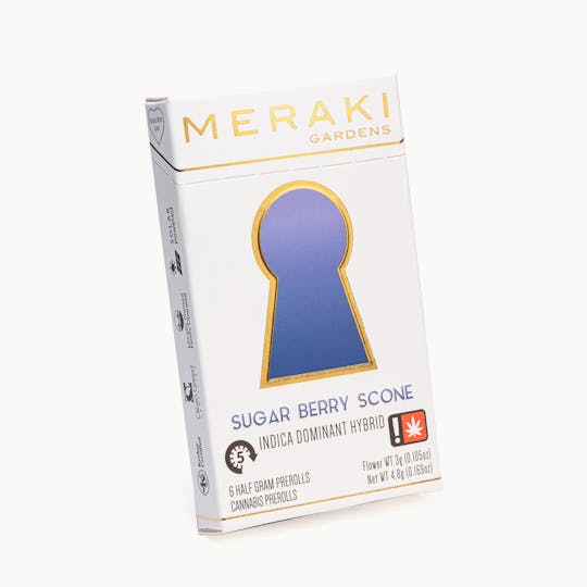 Meraki Gardens - Meraki Gardens | Sugar Berry Scone | 0.5g Pre Roll 6ct - 1