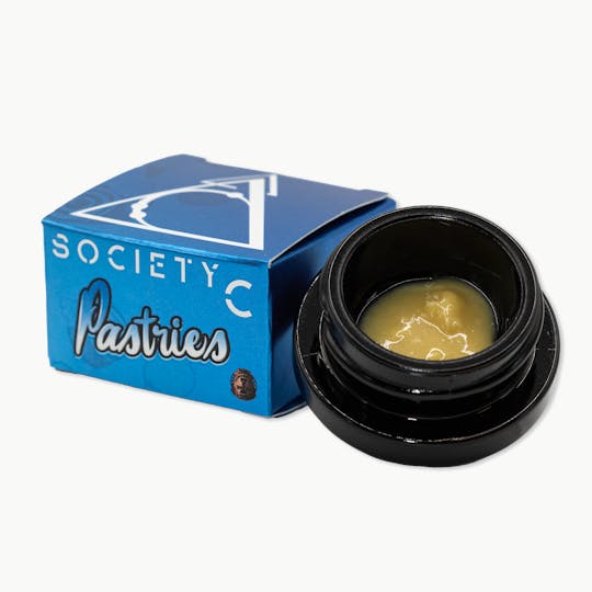Society C - Society C - Pastries - 1g Live Hash Rosin Badder - 1