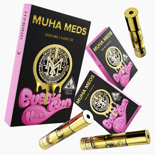 Muha Meds - MI Muha Meds | Bubblegum Haze | Cartridge | 1g - 1