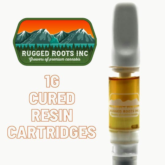 Rugged Roots - Rugged Roots - Peach Crescendo 1g Cured Resin Cart - 1