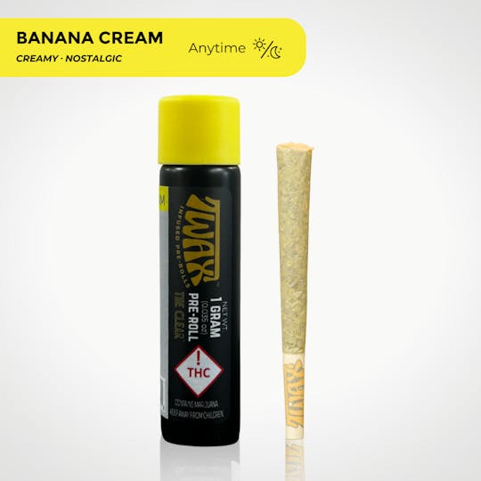 CLEAR Brands - TWAX Infused Pre-roll 1.25g | Banana Cream - 1