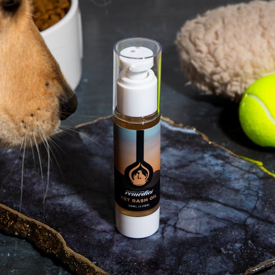 Mind Body & Soul Support - 1.7 oz 1000mg 1:1 CBD:CBG Pet Rash Oil - 1