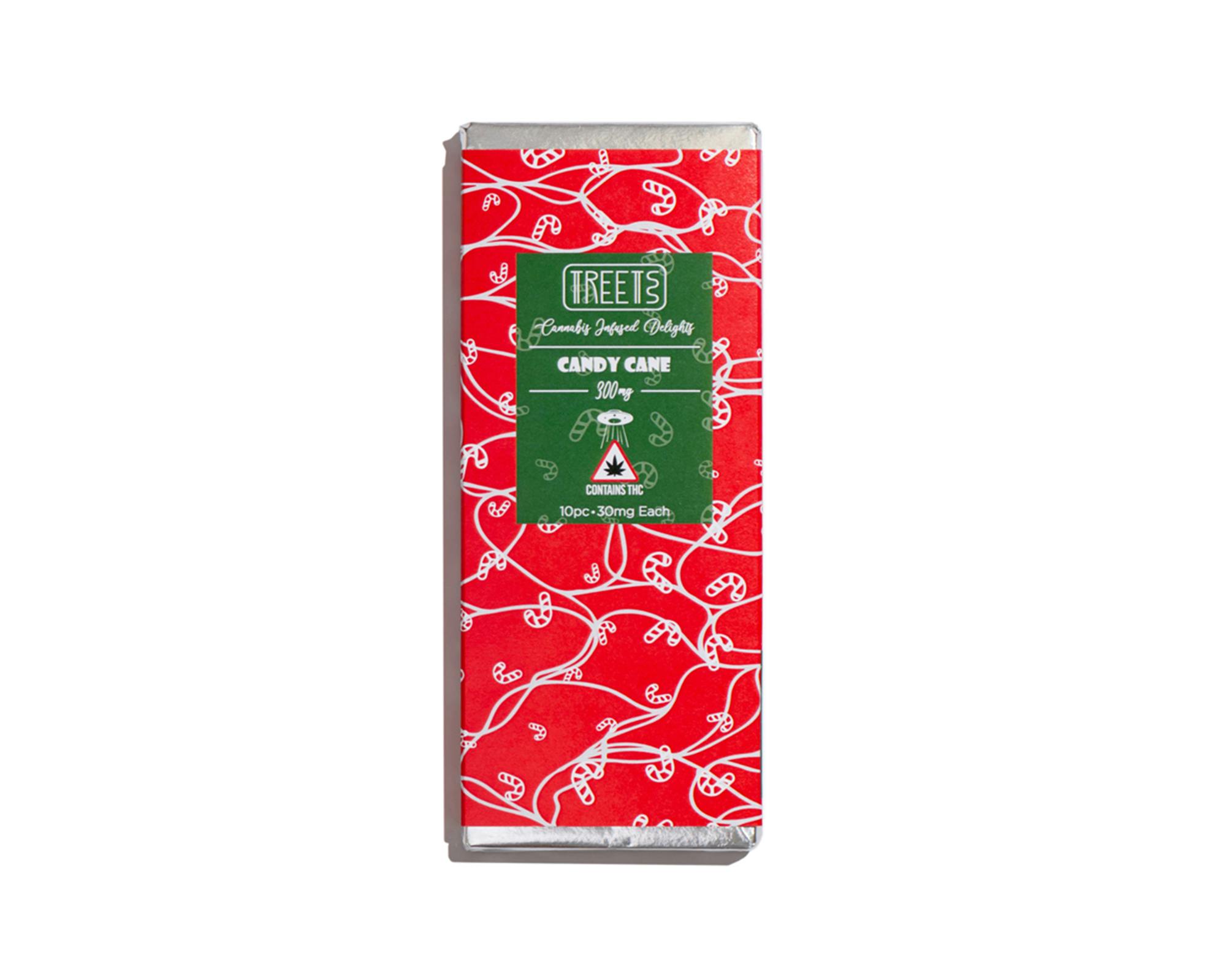 Brigid Farm - TREETS 300mg Candy Cane Bar - 1
