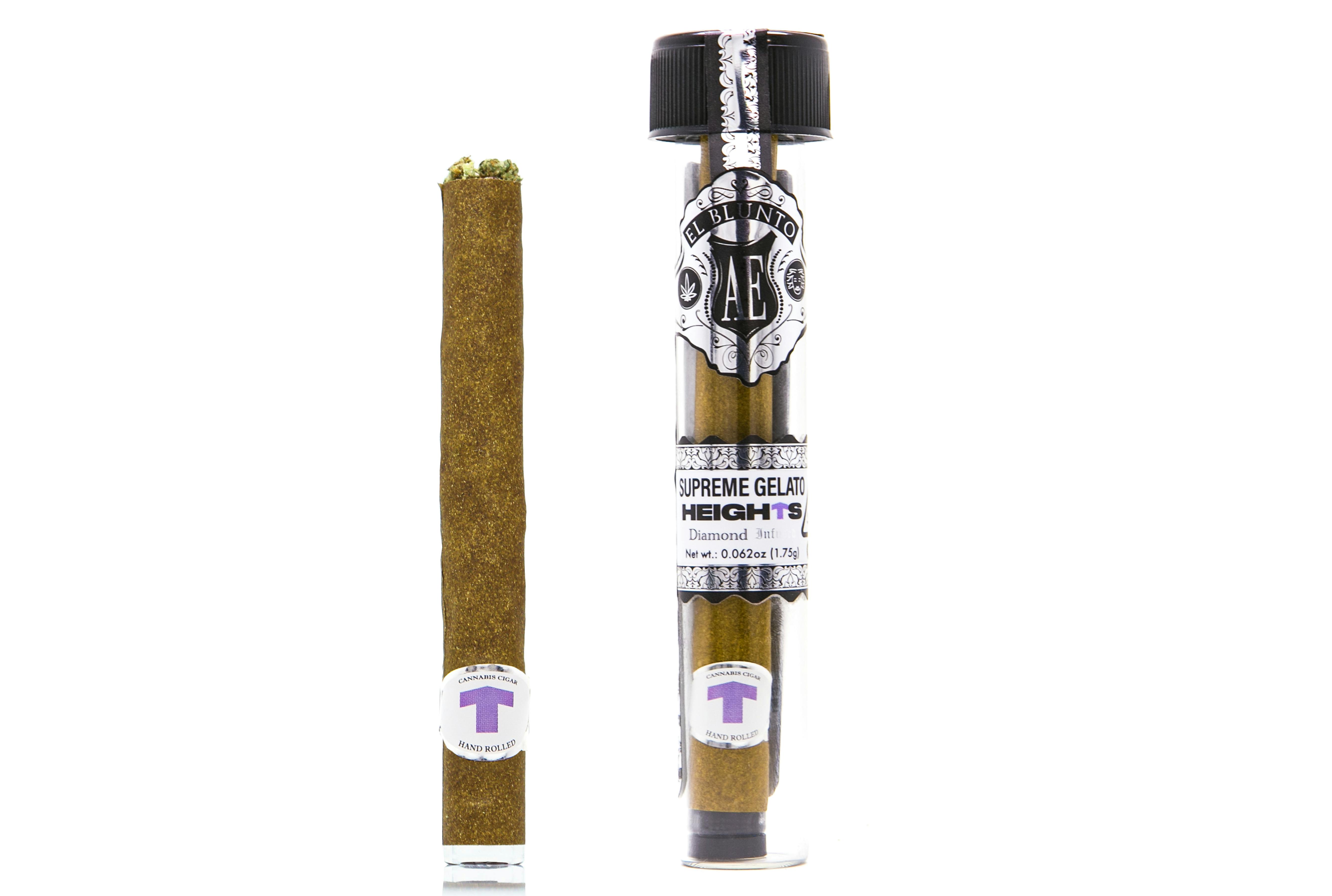 El Blunto by Albert Einstone's - El Blunto x Heights - Supreme Gelato - Diamond Infused 2G [Blunt] - 1