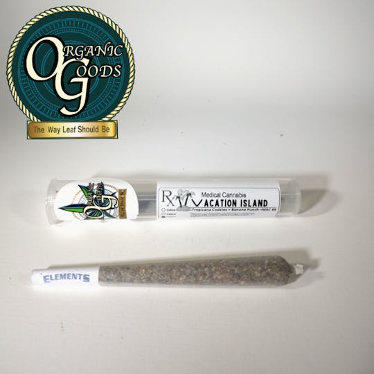 Organic Goods - Vacation Island Pre-Roll - 1