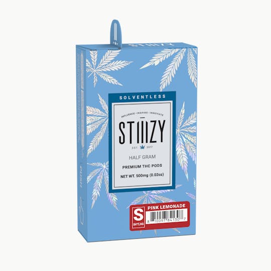 STIIIZY - Vape Cartridge - PINK LEMONADE .5G Solventless Live Rosin Pod - STIIIZY - 1