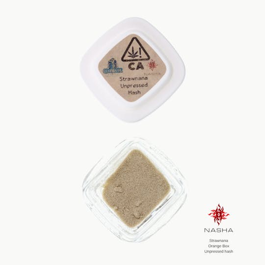 NASHA - Strawnana Orange Unpressed Hash (Clear Water farms) - 1