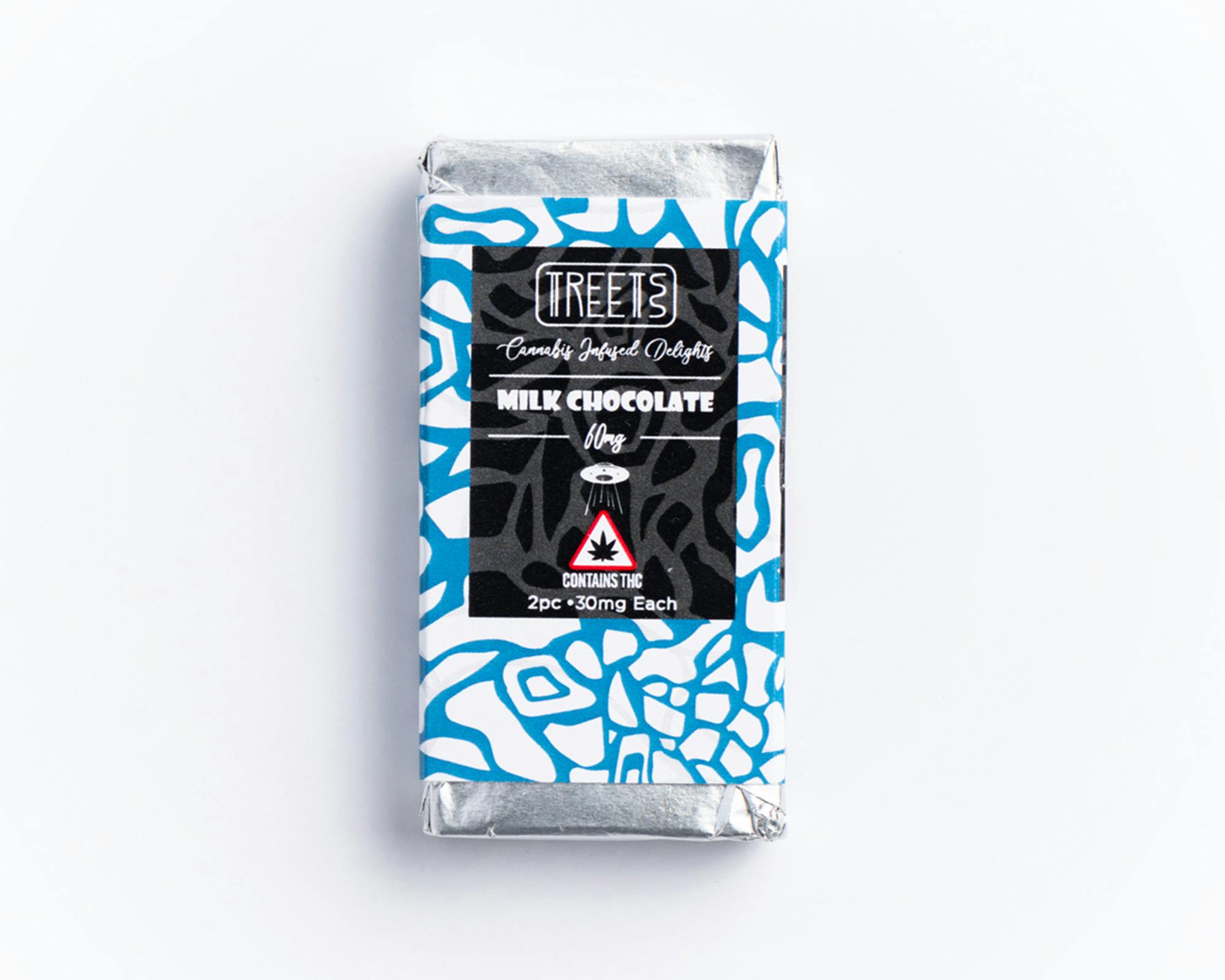 Brigid Farm - TREETS 60mg Milk Chocolate Mini Bar - 1