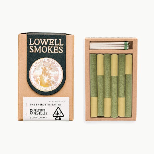 Lowell Herb Co. - Lowell Smokes | 3.5g Pre-Roll Pack | Energetic Sativa - 1
