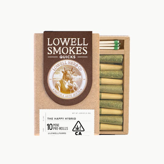 Lowell Herb Co. - Lowell Quicks | 3.5g Infused Pre-Roll Pack | The Relaxing Indica - 1