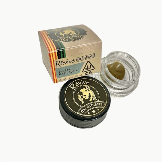 Revive Pure Life - 7 - Star Hash Rosin - 1