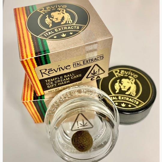 Revive Pure Life - Temple Ball- Ice Cream Cake Sift Hash - 1