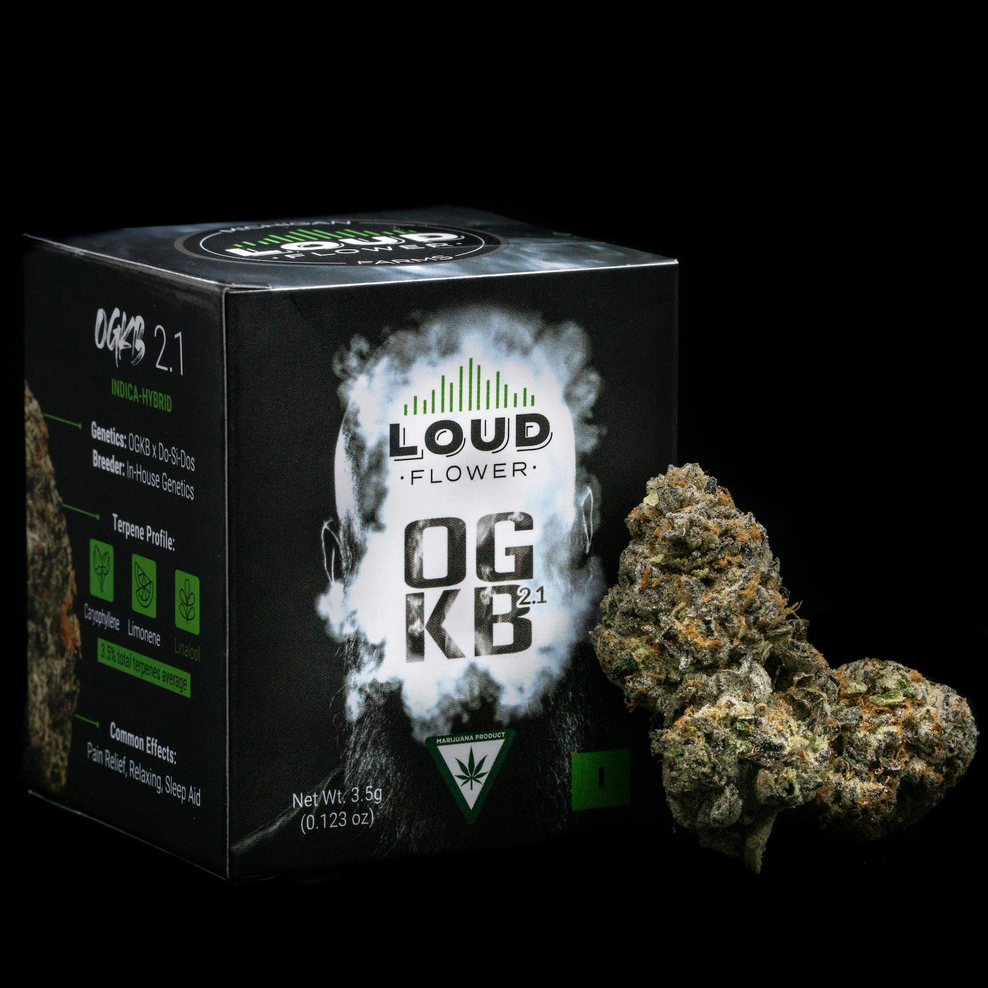 MI Loud Flower Farms - OGKB2.1 Pre-Pack 3.5g - 1
