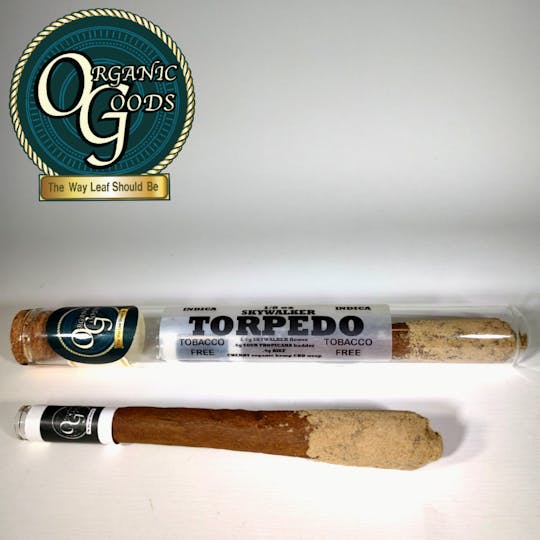 Organic Goods - Skywalker TF Torpedo w/ Badder and Kief 3.5g - 1