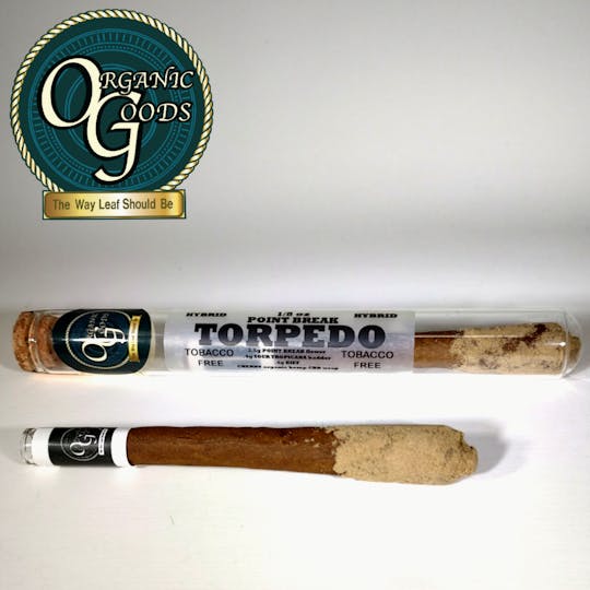 Organic Goods - Point Break Torpedo w/ Badder and Kief 3.5g - 1