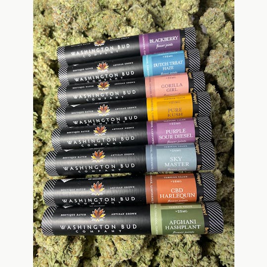 Washington Bud Company - Flower Joints (3pk) - 1