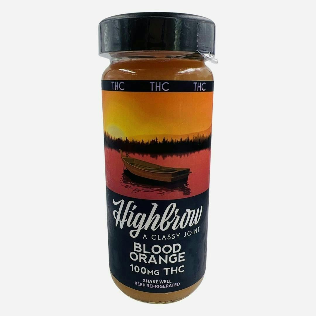 Indico - Blood Orange 100mg THC Drink - 1