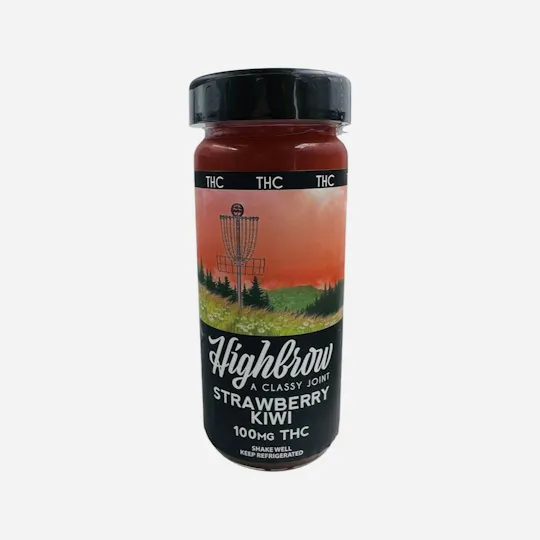 Indico - Strawberry Kiwi 100mg THC Drink - 1