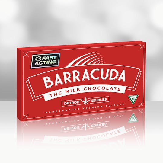 Detroit Edibles - Fast-Acting Barracuda Bar, Milk Chocolate - 1