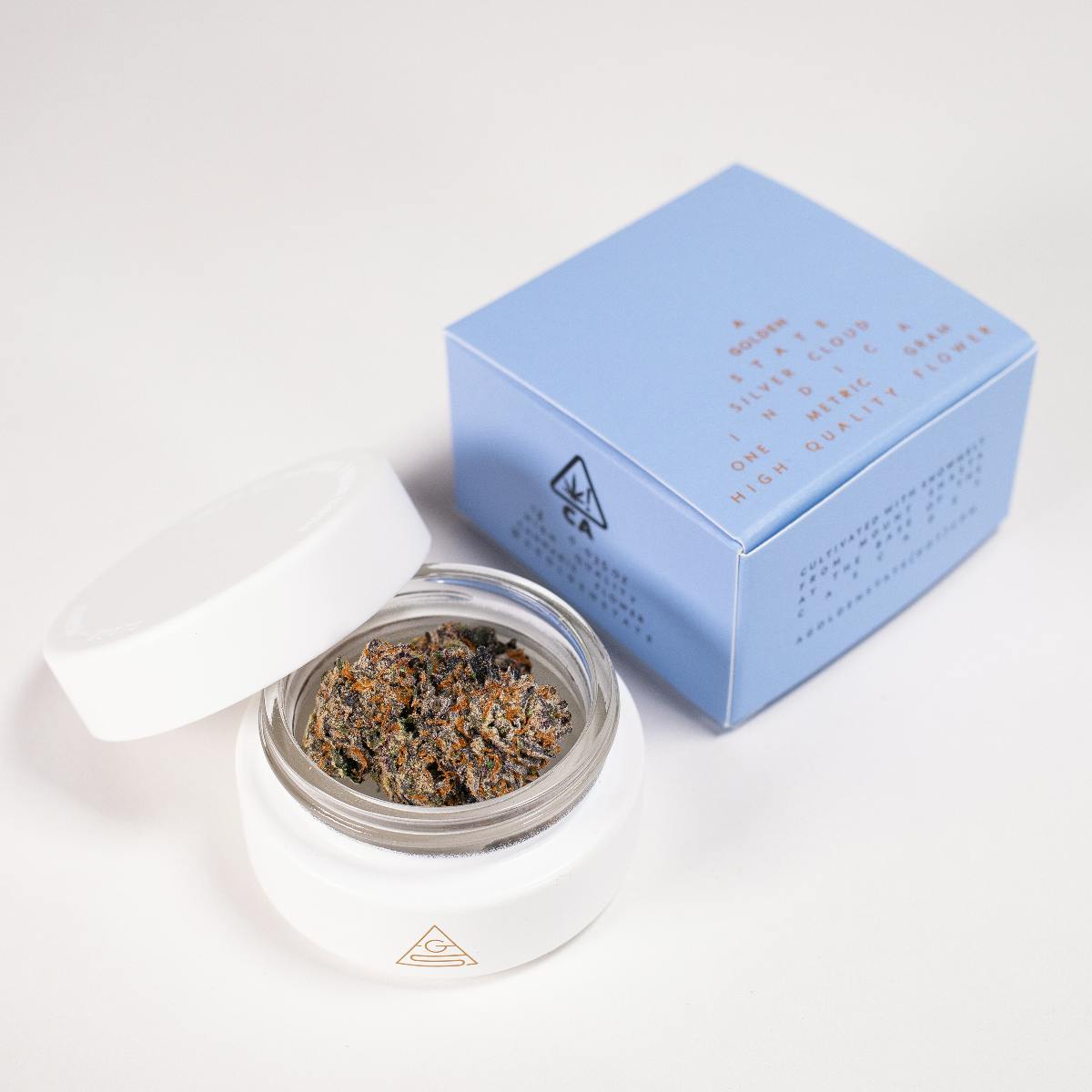 A Golden State - Silver Cloud (Indica) - One Gram Flower - 1