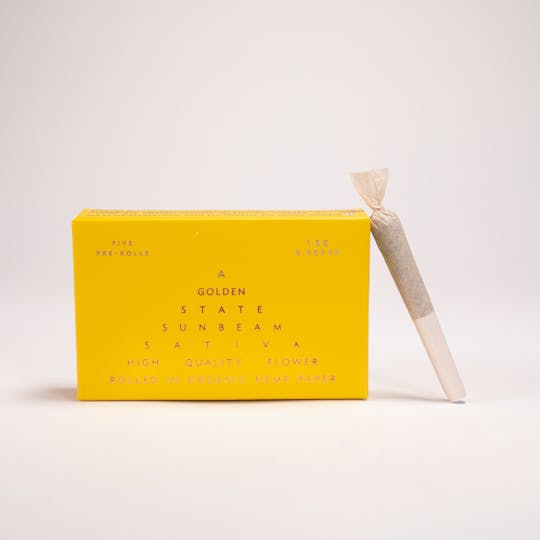 A Golden State - Sunbeam (Sativa) - 1.5g Mini Pre-Roll Pack - 1